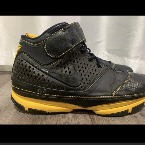OG Nike Zoom Kobe II 2 Carpe Diem Black Maize 316022-001 Lakers Prelude Men’s 11 - Picture 2 of 10